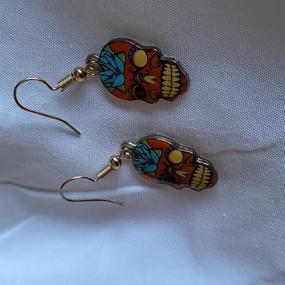 Skeleton earrings - Picture 3 of 4